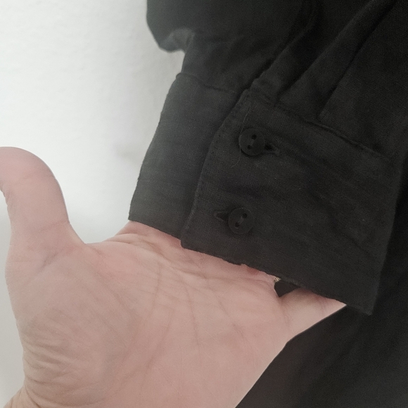 Touch 100% linen lagenlook tunic with pockets see measurements - Picture 5 of 13